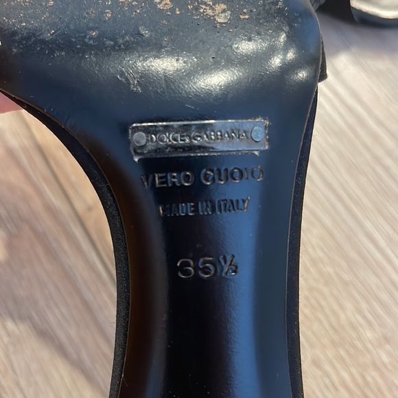 Dolce & Gabbana elegant shoes VERO CUOIO size 35 1/2 - Picture 5 of 13